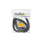 StarTech 2.5 m Cable-Management Sleeve - Spiral - 1" Diameter-Add or remove cables easily any time