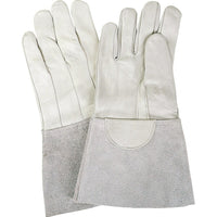 SCN Industrial Tig Welding Gloves, Grain Sheepskin, Size Medium - 6 Pack-Medium