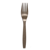 Eco Dinnerware Bulk Forks - 1000 Pack-Brown, Coffee bean chaff
