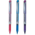 Pilot Hi-Tecpoint Rollerball Pens Grip V5 – Assorted – 3 Pack-Rubber grip provides writing control and comfort