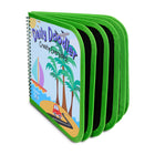 The Pencil Grip Daily Doodler Reusable Activity Book - Travel Cover-Includes 8 wipeable blank pages plus 4 Wonder Stix!