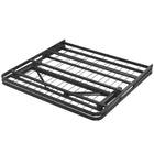 Modway Horizon Stainless Steel Twin Bed Frame - Brown-Easy To Assemble And Fold Away