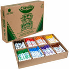 Crayola 8-Color Ultra-Clean Washable Marker Classpack - Assorted Colours - 200 Pack-Give precision and add details to your drawings, every time you sketch or illustrate