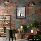 Two Step by Marc Allante - Framed Print - 29" x 38"-Museum-quality reproduction with vibrant colors