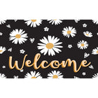 Ashley Productions The Original Fun Mat Welcome Mat - 18" x 30" - Daisies Welcome-Measurements and Design: The Daisies Welcome Welcome Mat measures 18" x 30".
