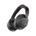 HP Poly Voyager Surround 85 Wireless Noise Cancelling Stereo Bluetooth Headset-Boost efficiency with a headset and wireless charge stand designed to work as hard as you do. Experience non-stop communication with effortless docking, ensuring 21-hour talk time. Stay connected without skipping a beat.