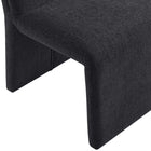 Modway Emory Fabric Upholstered Dining Side Chair - Ebony-8