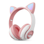 MyBat Pro Katchy Kitty Wireless Headset - Pink-Up to 40 hours battery with speed charge: For long-lasting fun, listen wirelessly for up to 40 hours and recharge the battery in as little as 2 hours with the convenient Type-C USB cable. A quick 5-minute recharge gives you 2 additional hours of music