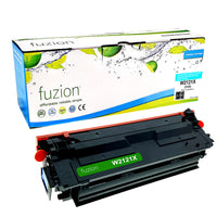 fuzion HP W2121X Compatible Toner - High Yield - Cyan-Cyan