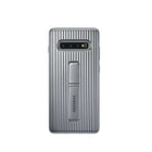 Samsung Protective Standing Cover Case for Samsung Galaxy S10 Plus - Silver-Protective Standing Cover