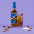 Torani Sugar Free Salted Caramel Syrup with Pump - 750 mL-Sugar free and zero calories