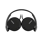 SONY MDRZX110B Over-Ear Headphones - Black-Tangle-free cables. The durable, 1.2 m y-type cable resists snags and tangles so you can get caught up in your music, not your cord