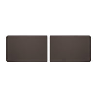 WeatherTech ComfortMat Connect Modular Anti-fatigue End Mats - Woven - Cocoa - 2 Pack-Each End Piece is 3 feet long (0.91 m). Snap two together and you have a 6-foot (1.82 m) ComfortMat Connect!