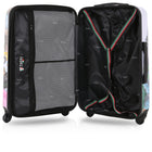 TUCCI Italy-New York Love Art 3-Piece Hardside Luggage Set-7