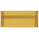 JAM Paper #10 Business Envelopes, 4 1/8 x 9.5, Earth Brown Translucent Vellum, 100 Pack (PACV351ag)-Earth brown