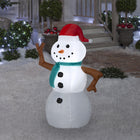 GEMMY Airblown Inflatable Christmas Snowman - 42"-Self-inflates in seconds