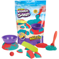Kinetic Sand Mold N Flow-One & only kinetic sand: Kinetic Sand magically sticks together, making it easy for kids to shape and mold their creations without the mess. Plus, it never dries out for endless hours of fun and sensory play!