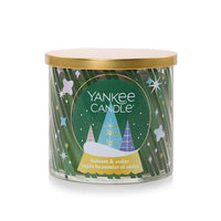 Yankee Candle 3-Wick Candle - Balsam & Cedar - 14.5 oz-Made with a custom soy wax blend