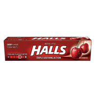 Halls Menthol Cherry Cough Drops - 9 Pieces-Menthol, Cherry