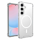 Blu Element DropZone Rugged Compatible with MagSafe for Galaxy S25+ - Clear-Reinforced AirPockets shock absorbing corners