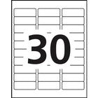 Avery Neon Yellow Laser/Inkjet High Visibility Labels, 2-5/8" x 1", 750 Pack (05972)-Easily import data from Excel®, Outlook® and more