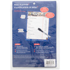 MotherWord Undated Meal Planner Dry-Erase Tile - 9" H x 7" W - Bilingual-Bilingual days of the week with large open writing space​​