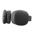 Basic Tech Wireless Over The Ear Headphones - Charcoal-Up to 2 hour charging time