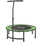 Soozier 45" Mini Trampoline for Adults-Heavy duty steel frame is robust and strong