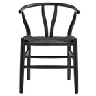 Modway Amish 29" Wood Dining Chair - Black-8