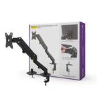 IntekView Single Monitor Stand with Gas Spring-Built-in Spring Tension Gauge perfectly matches the arm to the monitor