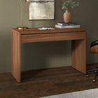 Hudson&Canal Ashcroft 48'' Desk - Satin Walnut-Features easy assembly