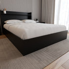 Nexera Hunter 2-Drawer Storage Bed - Queen Size - Black-Garantie incluse : Reposez-vous en toute tranquillité avec une garantie d'un an, offrant une assurance supplémentaire pour une mise à niveau élégante et fonctionnelle de votre chambre à coucher