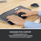 Logitech MK850 Wireless Keyboard and Mouse Combo, English-Multi-Device Mastery