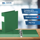 Davis Group Premium Economy Binder - D Ring - 2" - Green - 6 Pack-Ideal for Conferences, Reference, Colleges & Universities