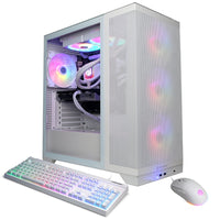 CyberPowerPC Gamer Supreme Gaming Desktop - Intel Ultra 7 265F - GeForce RTX 5060 Ti 8 GB - 32 GB DDR5 RAM - 2 TB SSD - White-Intel Core Ultra 7 265F 2.4GHz (Max 5.3GHz)