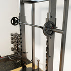 Soozier 2 x 11 lb Weight Plates Set - 2-Inch Barbell Weights Set-Thick PVC cover protects floors, resists odours 