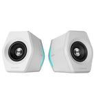 Hecate by Edifier G2000 Bluetooth Multi-Input Gaming Stereo Speakers with RGB Lights - White-Professional acoustic-team tuning, EQ adjustment with Game, Music and Movie three modes for multiple usage and outstanding sound effect