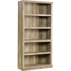 Sauder 5 Shelf Bookcase, Lintel Oak-5 Shelf bookcase Lintel Oak finish
