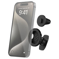 Scosche Magicmount Select MS Dash/Vent Mount - Black-Safely and quickly secure a mobile device to almost any flat surface with the included 3M adhesive base or optional vent application