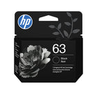 HP 63 Black Original Ink Cartridge-Colour: Black