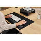 Fellowes Breyta Palm Wrist Rest with HEX Cushion - Black -Built to last with 5-year limited warranty