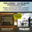 Bell+Howell TriBurst Colour Select LED Shop Light - 5500 Lumen-8