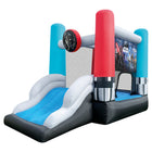 Funourmous Bounce House With Slide - Star Wars-Authentic Star Wars Design: Features bold graphics of beloved characters like Darth Vader, Luke Skywalker, Yoda, and more - officially inspired to delight young fans and collectors alike