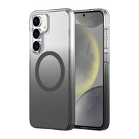 AXS Crystal Shield D3O MagSafe Compatible Case for Samsung Galaxy S25+ - Smoke Gradient-8ft drop tested backed by D3O advanced protection materials