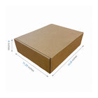Reliabag Self Seal Corrugated Literature Mailer Boxes - 14.25" L x 11.25" W x 4" H - Kraft - 40 Pack-40pcs ships flat, save storage space