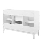Modway Render 48" Double Sink Compatible Bathroom Vanity Cabinet - White-Sink Basin and Fixtures Not Included