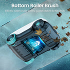 Aiper Scuba L1 Cordless Robotic Pool Cleaner with Advanced Filtration, Tri-Motor-The industry's first two stage filtration system designed specifically for above-ground pools. The replaceable two-stage filtration requires minimal cleaning even when picking up large debris like leaves and twigs