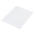 Cambridge Disc Refill Paper - Graph - Large - 50  Sheets-Compatible with Staples M by Arc notebooks
