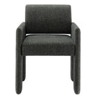 Modway Daven Fabric Upholstered Dining Chair - Charcoal-7