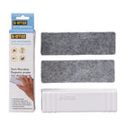 MasterVision Antimicrobial Magnetic Whiteboard Eraser Kit - White-Antimicrobial Biocote technology kills 99% of microbes on the eraser